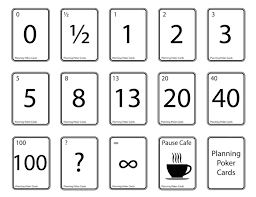 Agile Poker Planning app interface